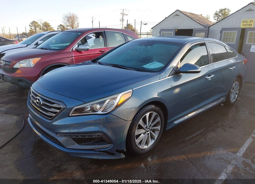 2016 HYUNDAI SONATA VIN: 5NPE34AF9GH318199