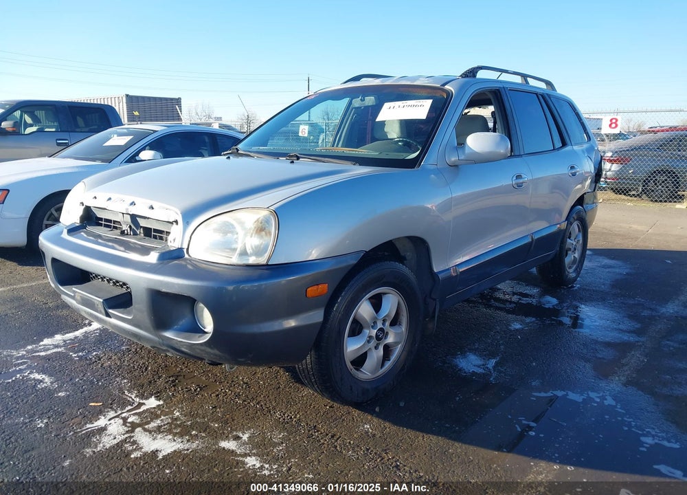 2006 HYUNDAI SANTA FE VIN: KM8SC13D36U107707