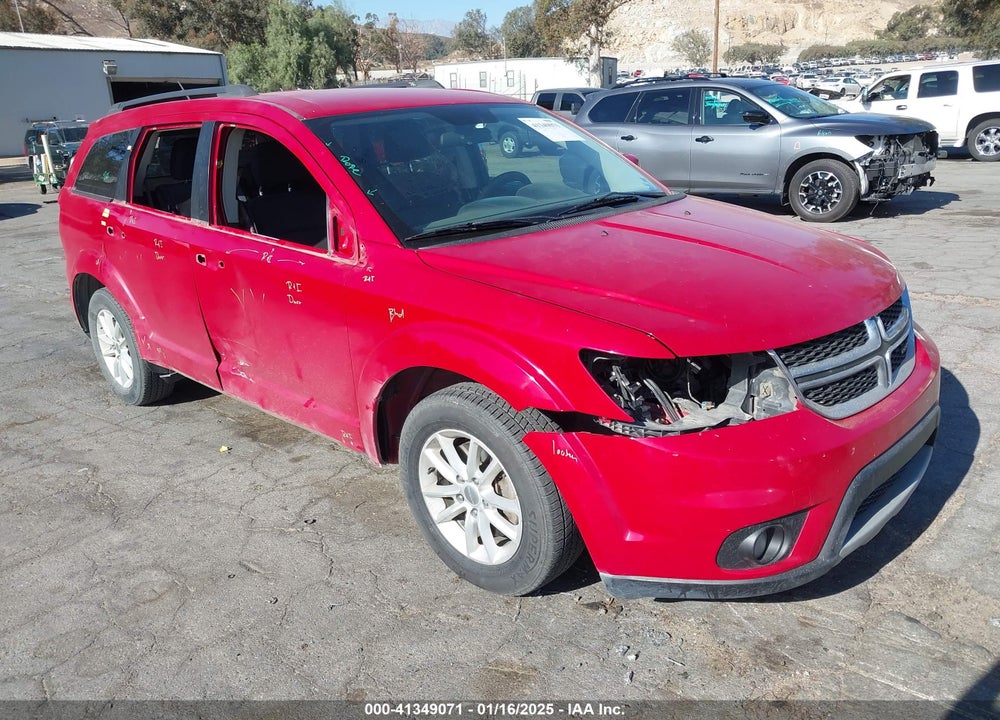 2015 DODGE JOURNEY SXT VIN: 3C4PDCBB7FT582788