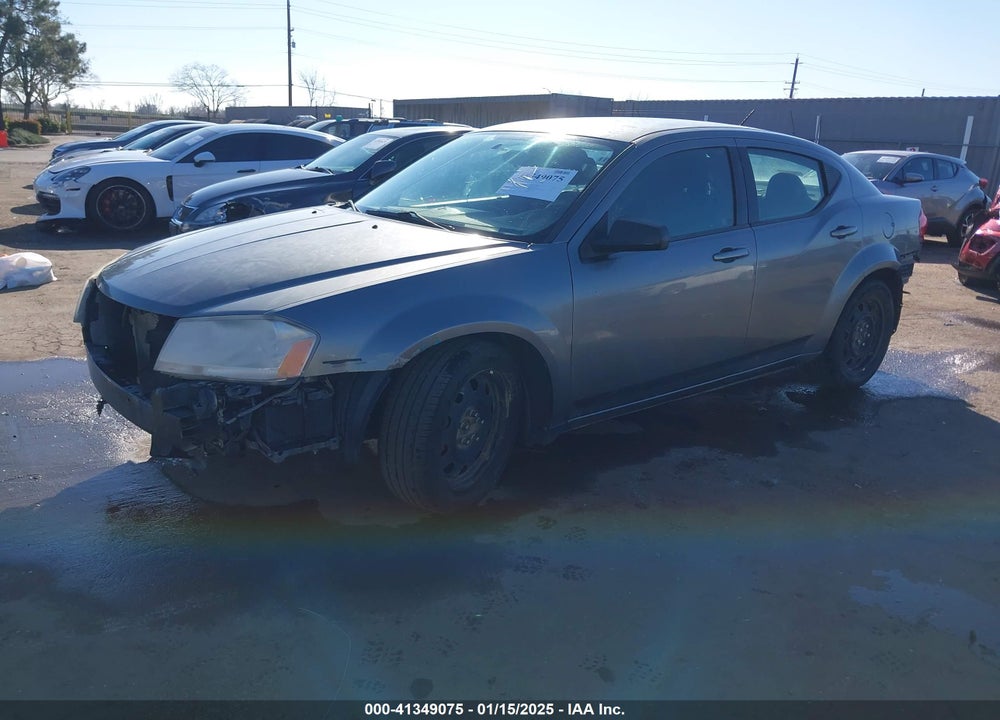 2013 DODGE AVENGER SE VIN: 1C3CDZAB9DN617836