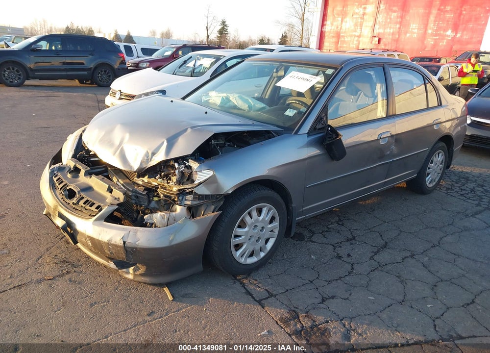 2004 HONDA CIVIC LX VIN: 2HGES15604H635919
