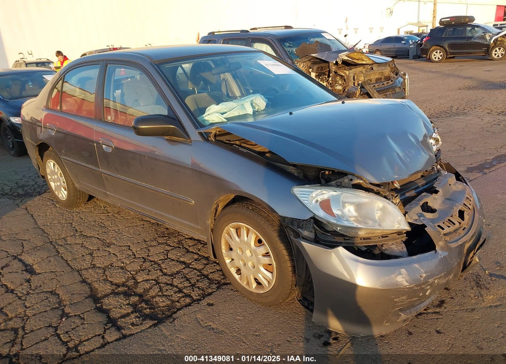 2004 HONDA CIVIC LX VIN: 2HGES15604H635919