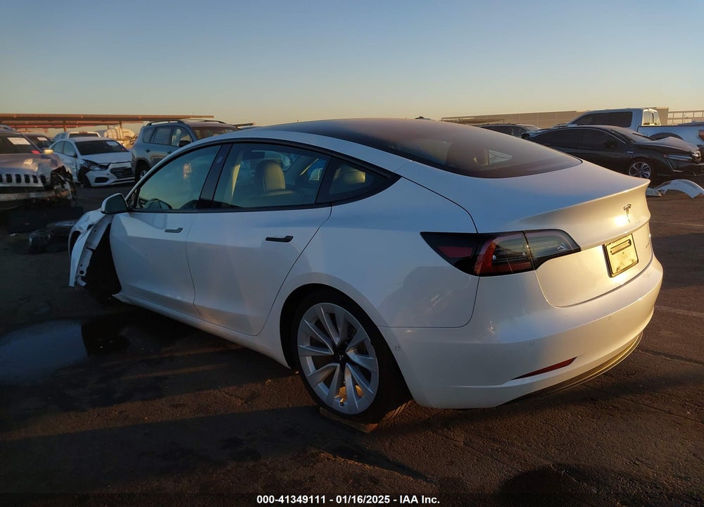 2022 TESLA MODEL 3 VIN: 5YJ3E1EB1NF129310