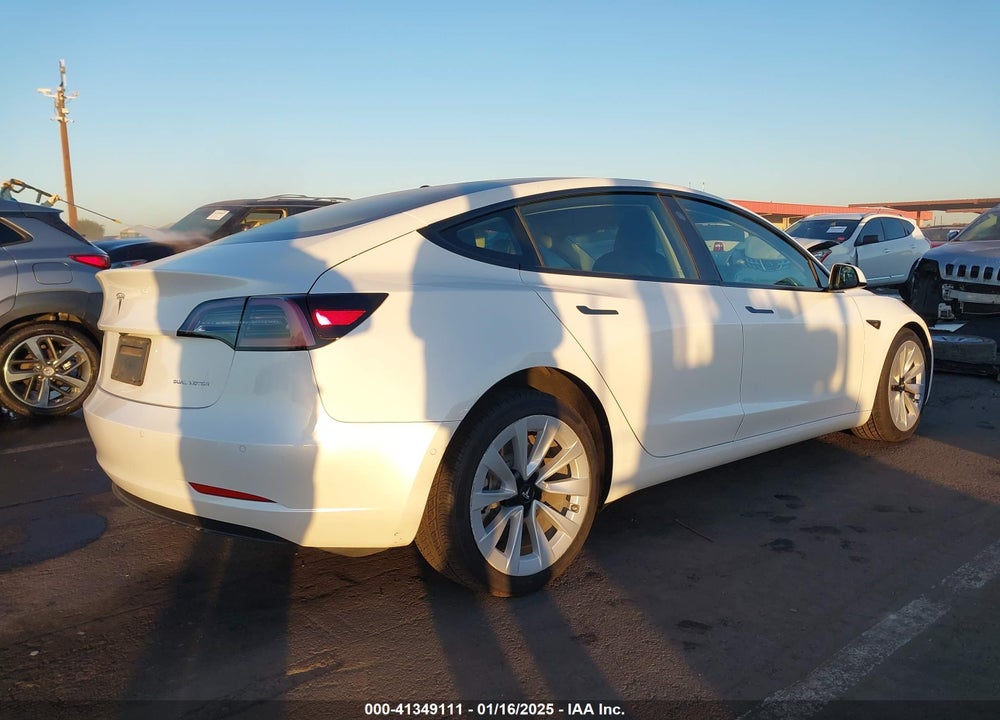 2022 TESLA MODEL 3 VIN: 5YJ3E1EB1NF129310