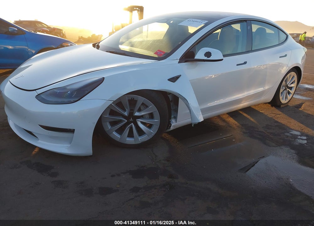 2022 TESLA MODEL 3 VIN: 5YJ3E1EB1NF129310