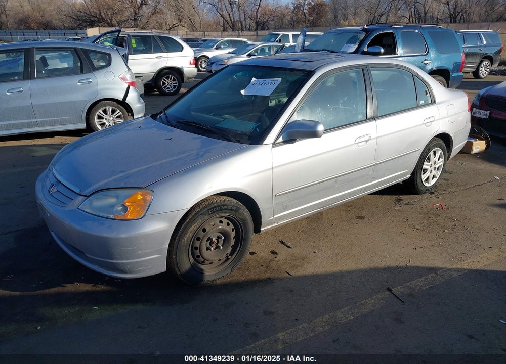 2003 HONDA CIVIC EX VIN: 2HGES26723H570938