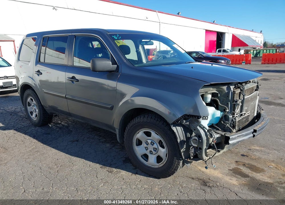 2010 HONDA PILOT LX VIN: 5FNYF4H26AB019573
