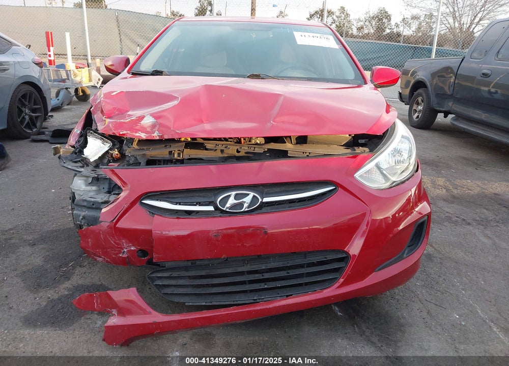 2017 HYUNDAI ACCENT SE VIN: KMHCT4AE6HU337309