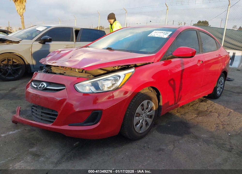 2017 HYUNDAI ACCENT SE VIN: KMHCT4AE6HU337309