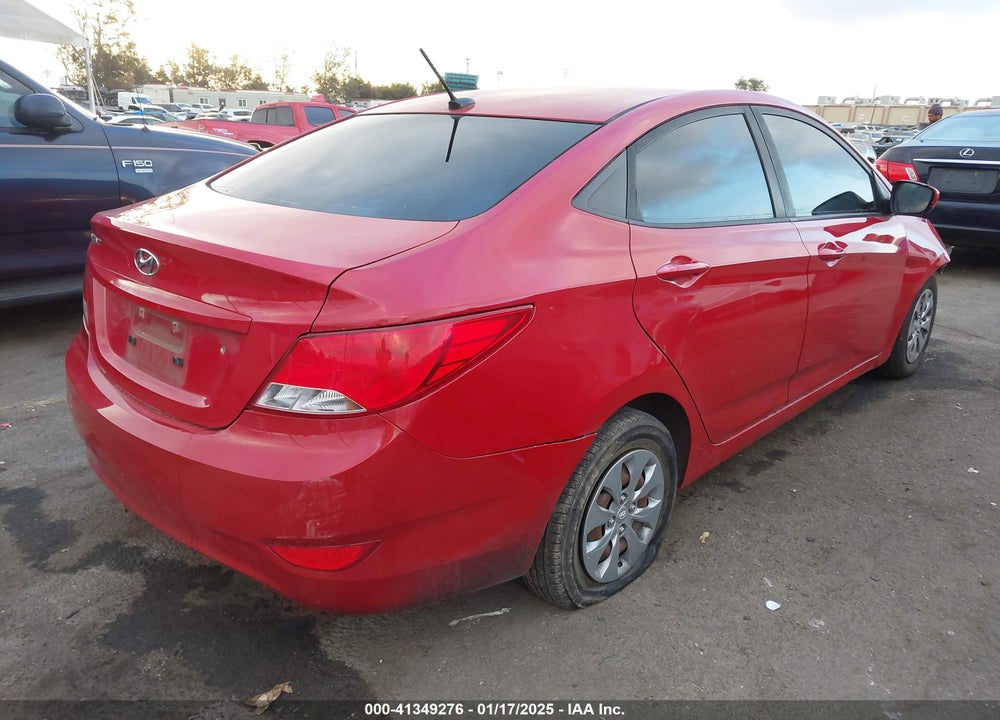 2017 HYUNDAI ACCENT SE VIN: KMHCT4AE6HU337309