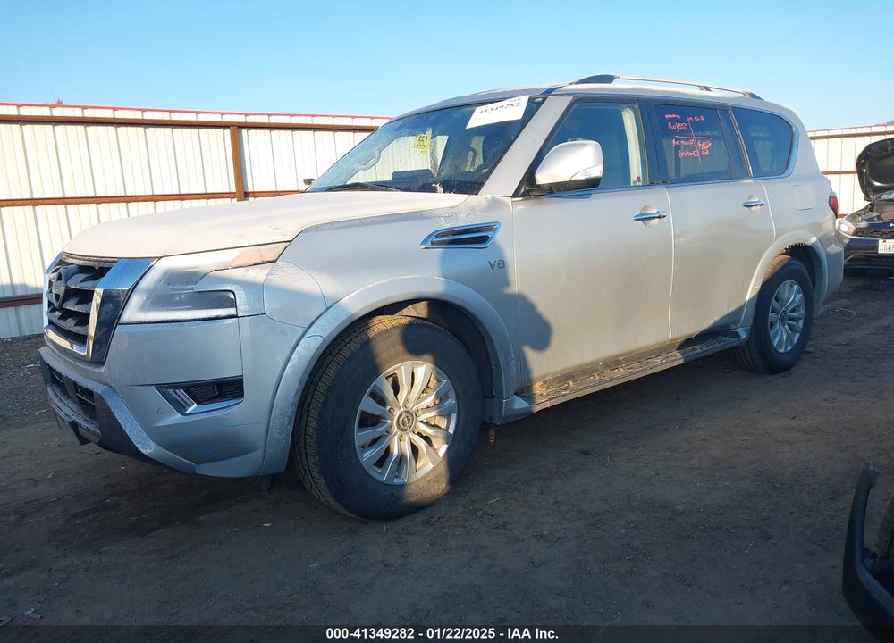 2022 NISSAN ARMADA SV 4WD VIN: JN8AY2AD1N9676068
