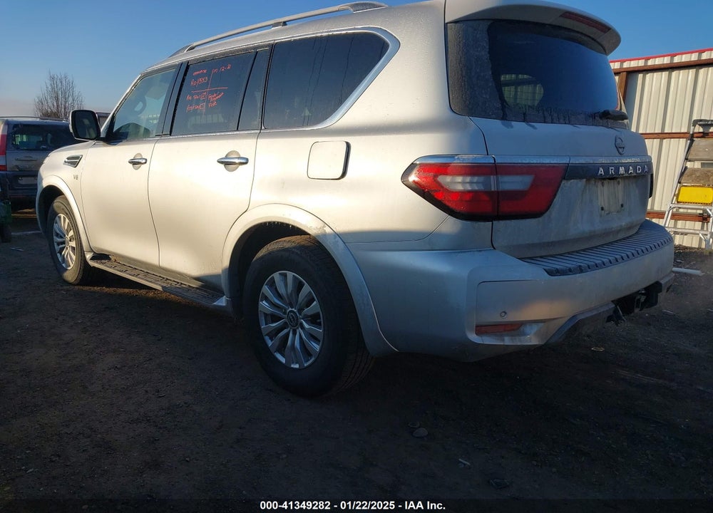 2022 NISSAN ARMADA SV 4WD VIN: JN8AY2AD1N9676068