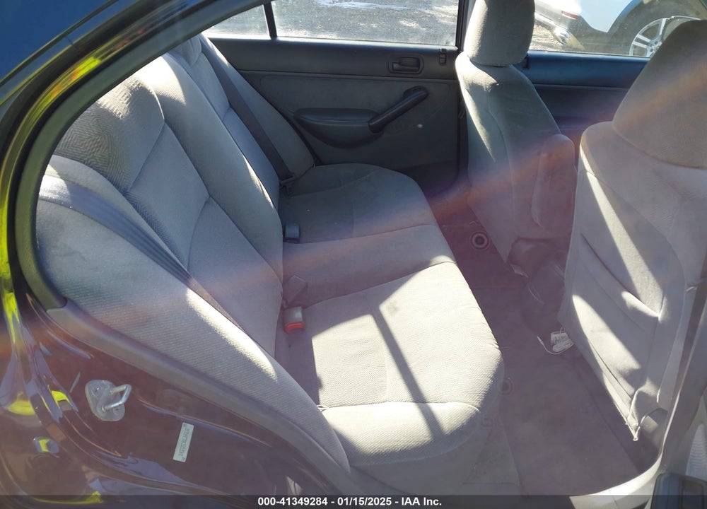 2001 HONDA CIVIC EX VIN: 1HGES25781L045142