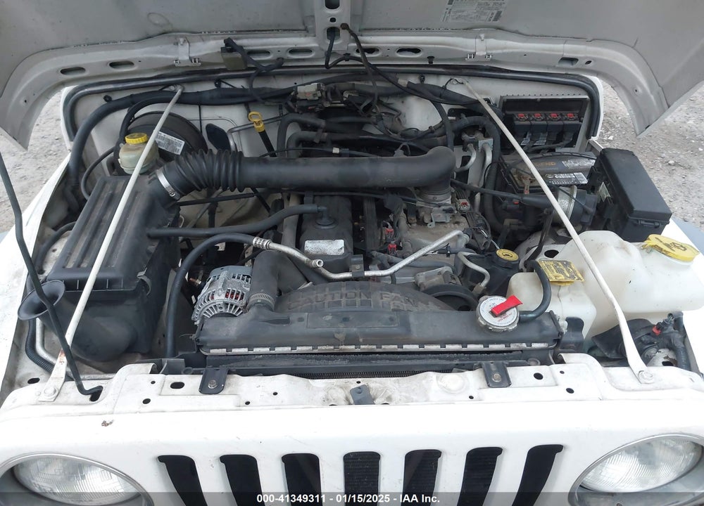 2006 JEEP WRANGLER SPORT RHD VIN: 1J4F449S16P709895