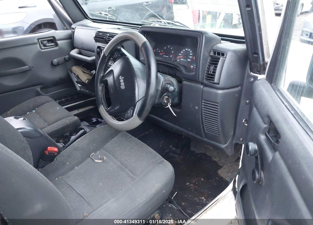 2006 JEEP WRANGLER SPORT RHD VIN: 1J4F449S16P709895
