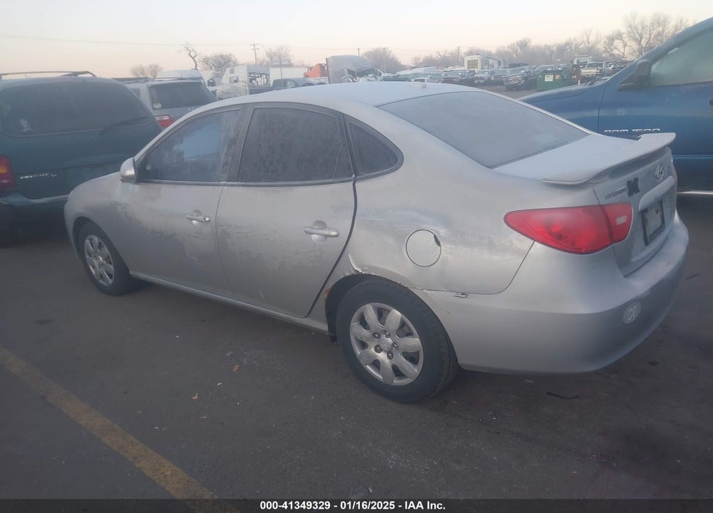 2008 HYUNDAI ELANTRA-4 CYL. VIN: KMHDU46D88U451510
