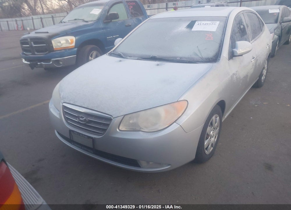 2008 HYUNDAI ELANTRA-4 CYL. VIN: KMHDU46D88U451510