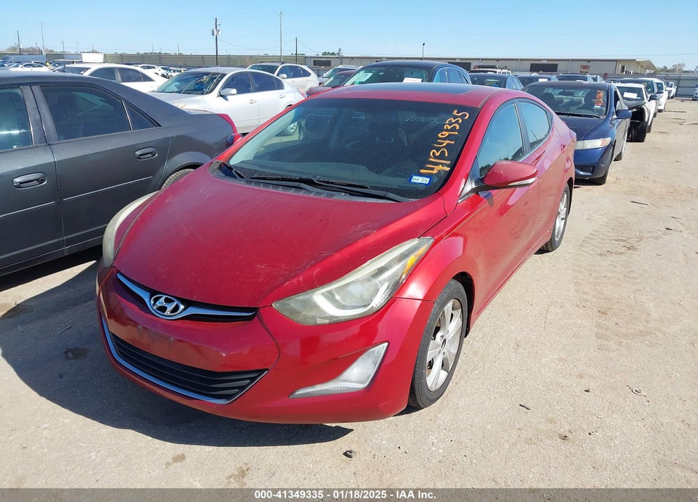 2016 HYUNDAI ELANTRA VALUE EDITION VIN: KMHDH4AE0GU641997