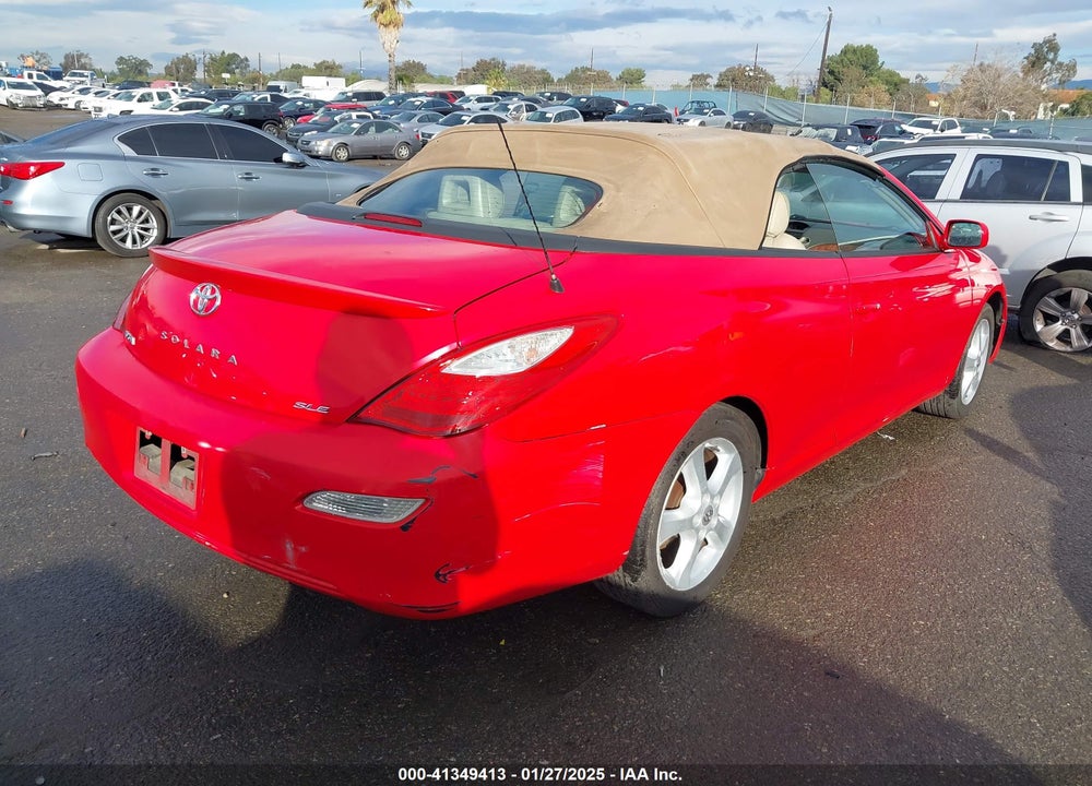 2008 TOYOTA CAMRY SOLARA VIN: 4T1FA38P18U160107