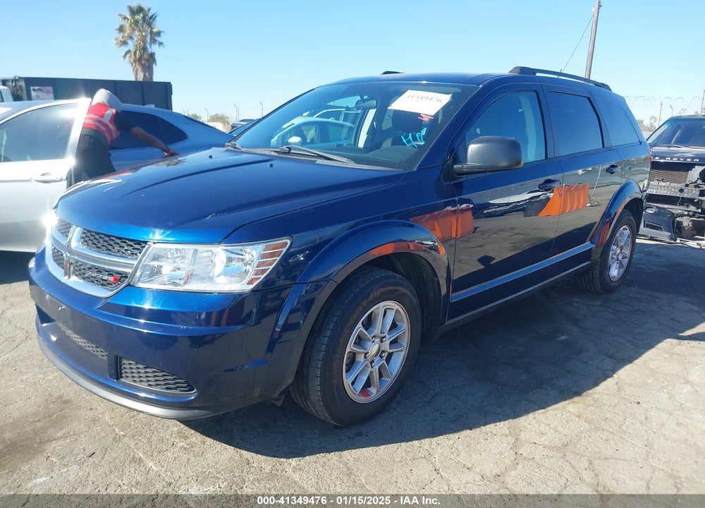 2017 DODGE JOURNEY SE VIN: 3C4PDCAB1HT586839
