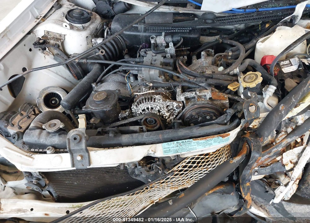 2000 SUBARU FORESTER VIN: JF1SF6351YH724395