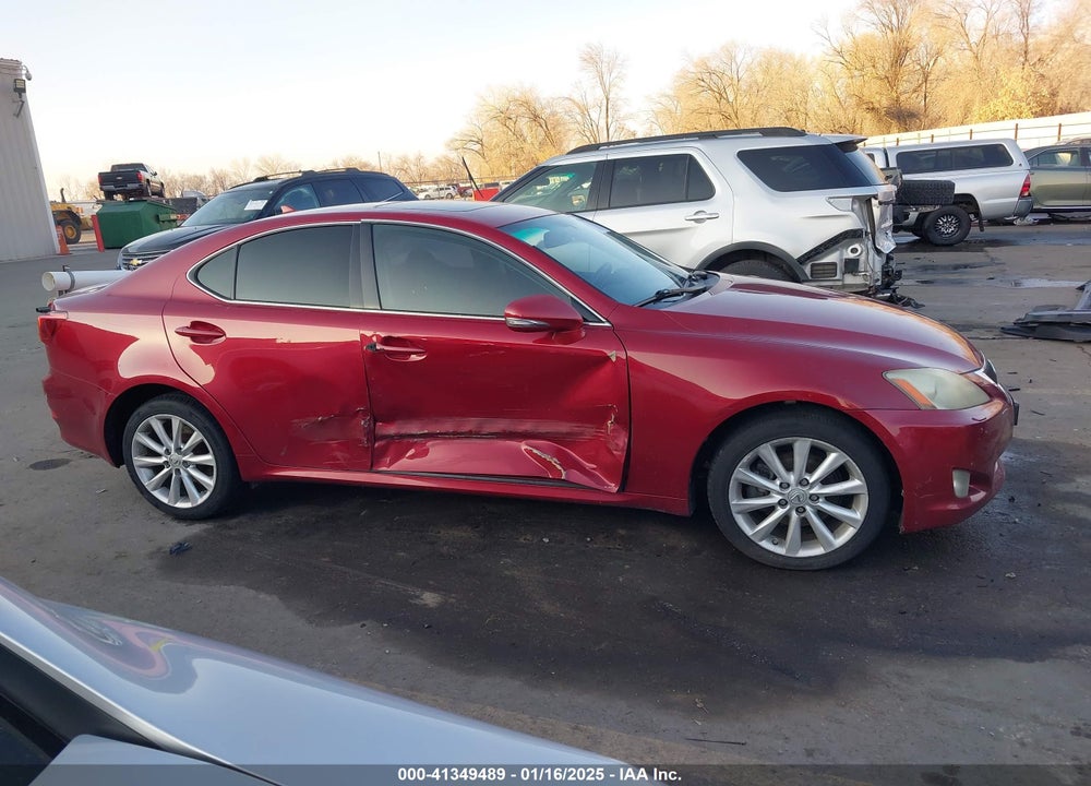 2010 LEXUS IS250 VIN: JTHCF5C26A5041659