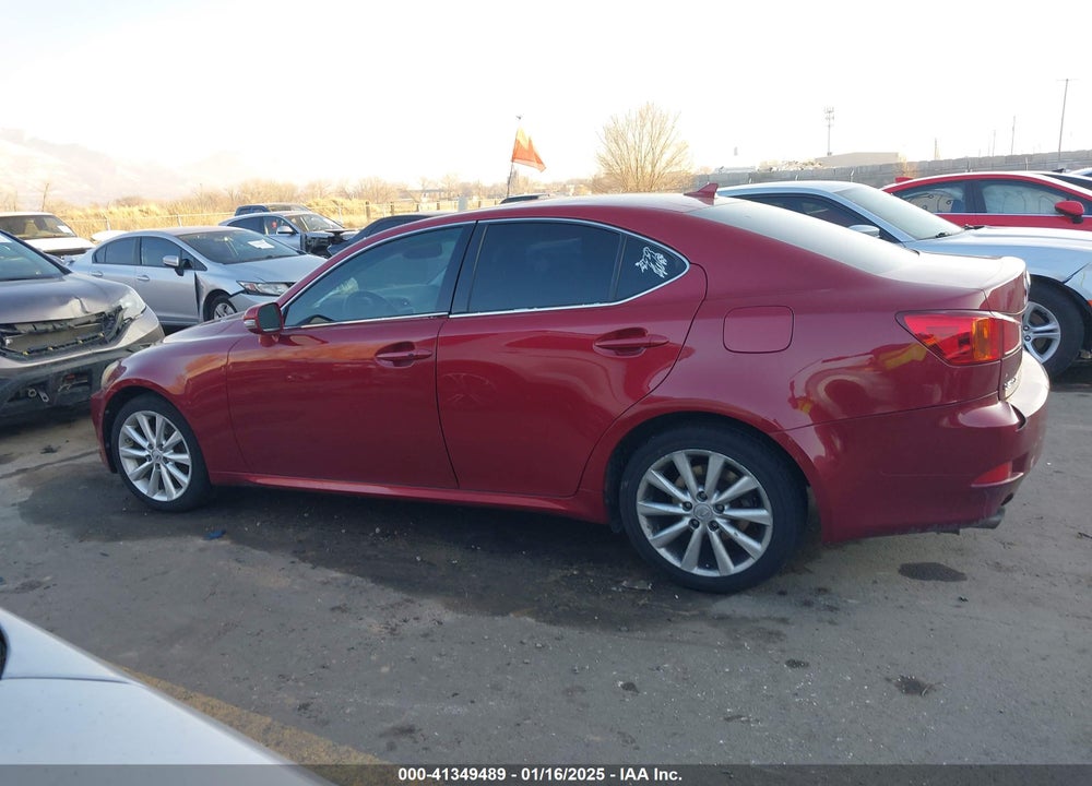 2010 LEXUS IS250 VIN: JTHCF5C26A5041659