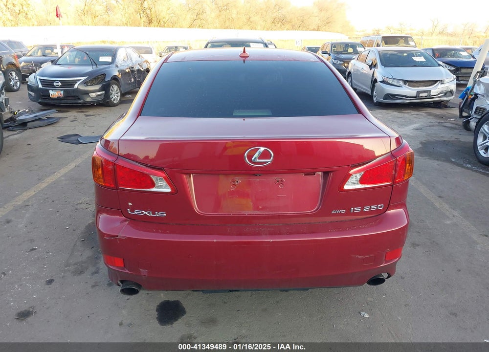 2010 LEXUS IS250 VIN: JTHCF5C26A5041659