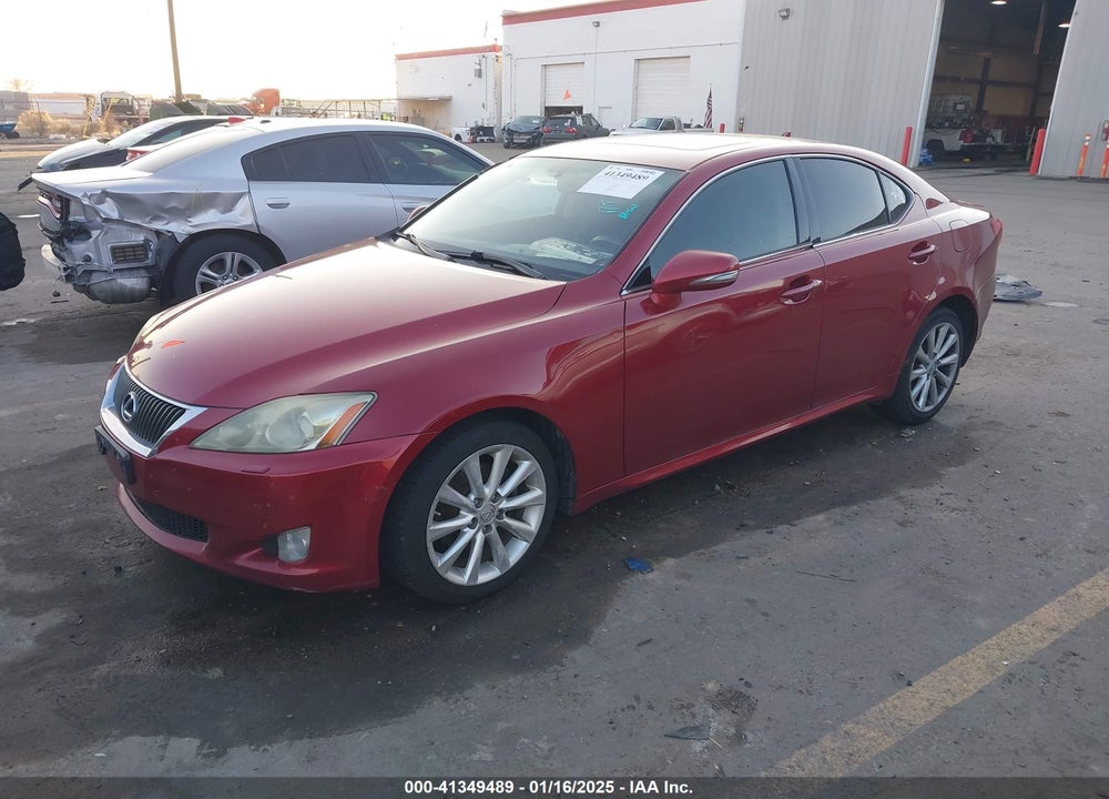2010 LEXUS IS250 VIN: JTHCF5C26A5041659