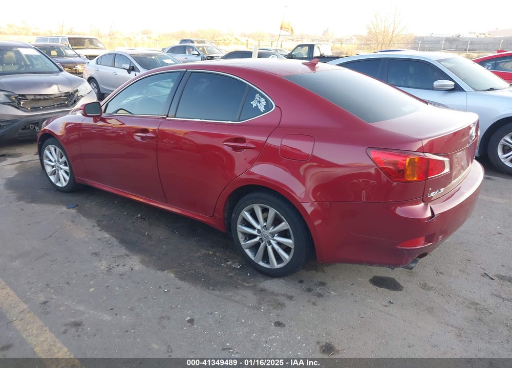2010 LEXUS IS250 VIN: JTHCF5C26A5041659