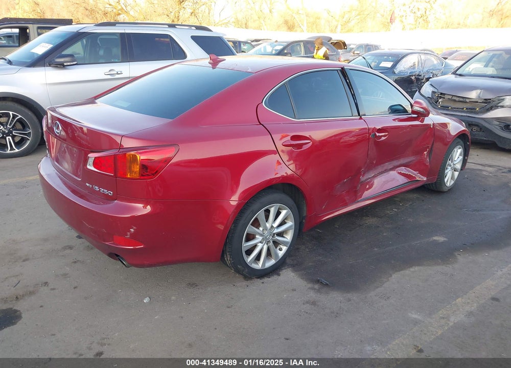 2010 LEXUS IS250 VIN: JTHCF5C26A5041659