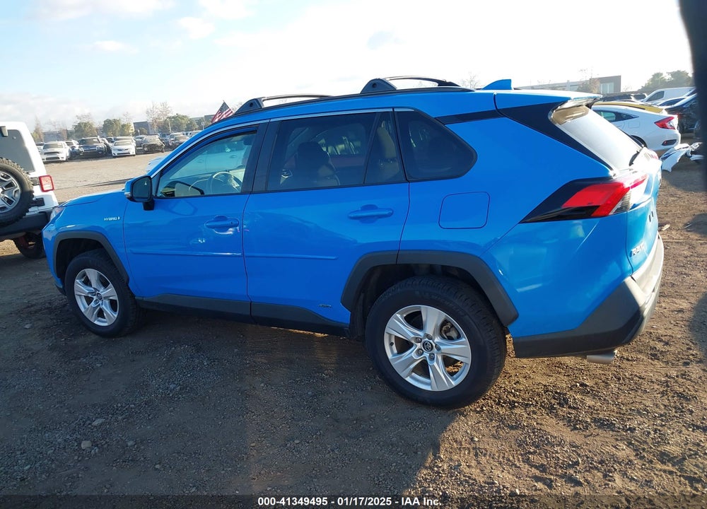 2021 TOYOTA RAV4 HYBRID XLE VIN: 4T3R6RFV1MU008042