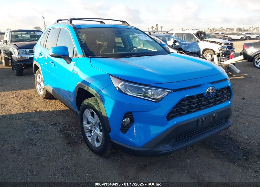 2021 TOYOTA RAV4 HYBRID XLE VIN: 4T3R6RFV1MU008042
