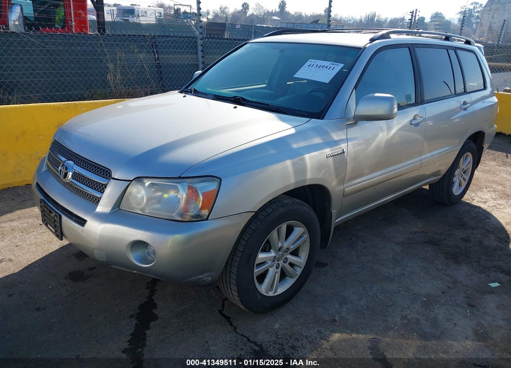 2007 TOYOTA HIGHLANDER HYBRID V6 VIN: JTEEW21A370047889