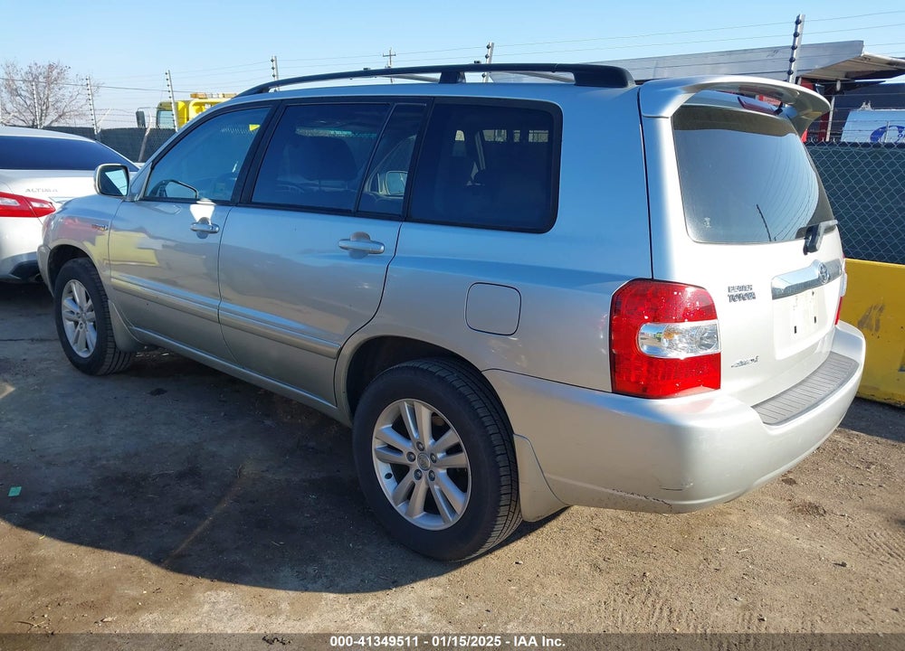 2007 TOYOTA HIGHLANDER HYBRID V6 VIN: JTEEW21A370047889