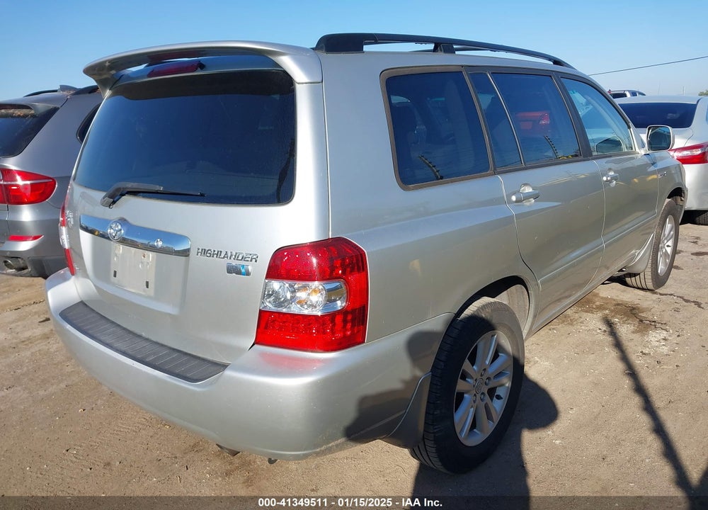 2007 TOYOTA HIGHLANDER HYBRID V6 VIN: JTEEW21A370047889