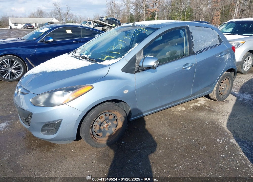 2013 MAZDA 2 SPORT VIN: JM1DE1KZ4D0162708