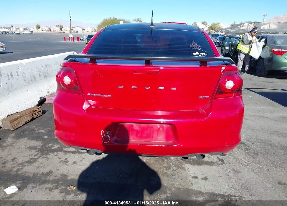 2013 DODGE AVENGER VIN: 1C3CDZCG9DN585401