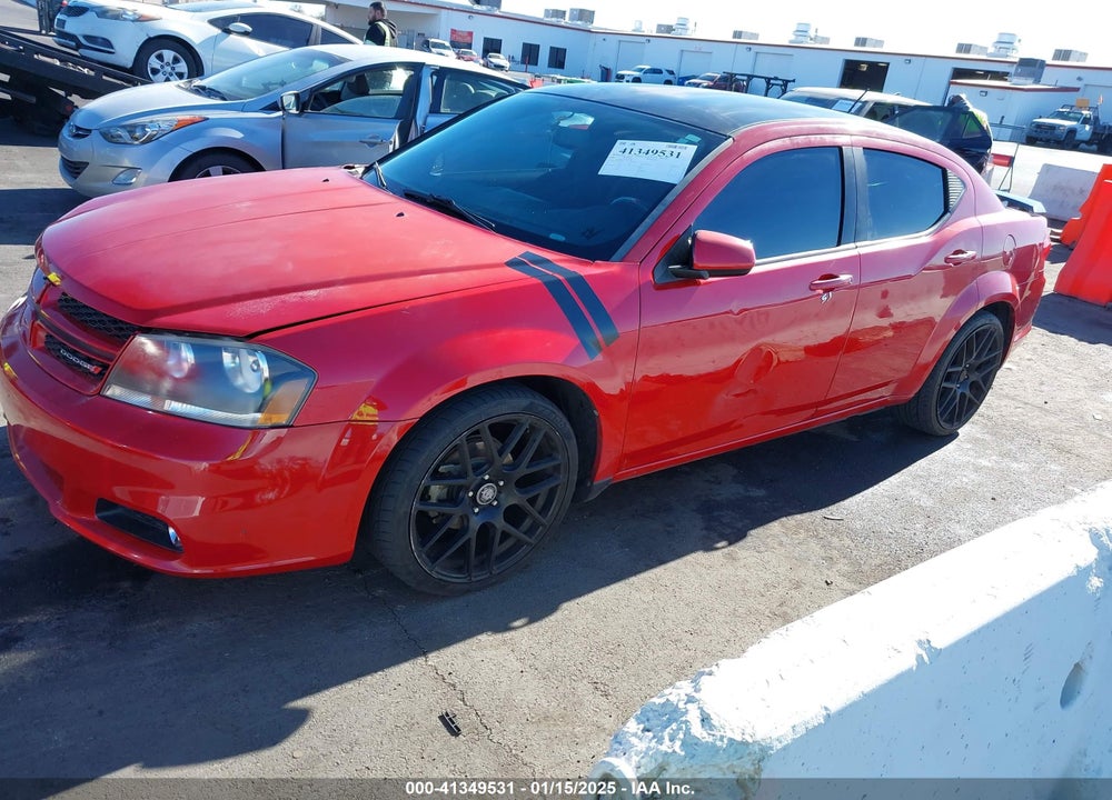 2013 DODGE AVENGER VIN: 1C3CDZCG9DN585401