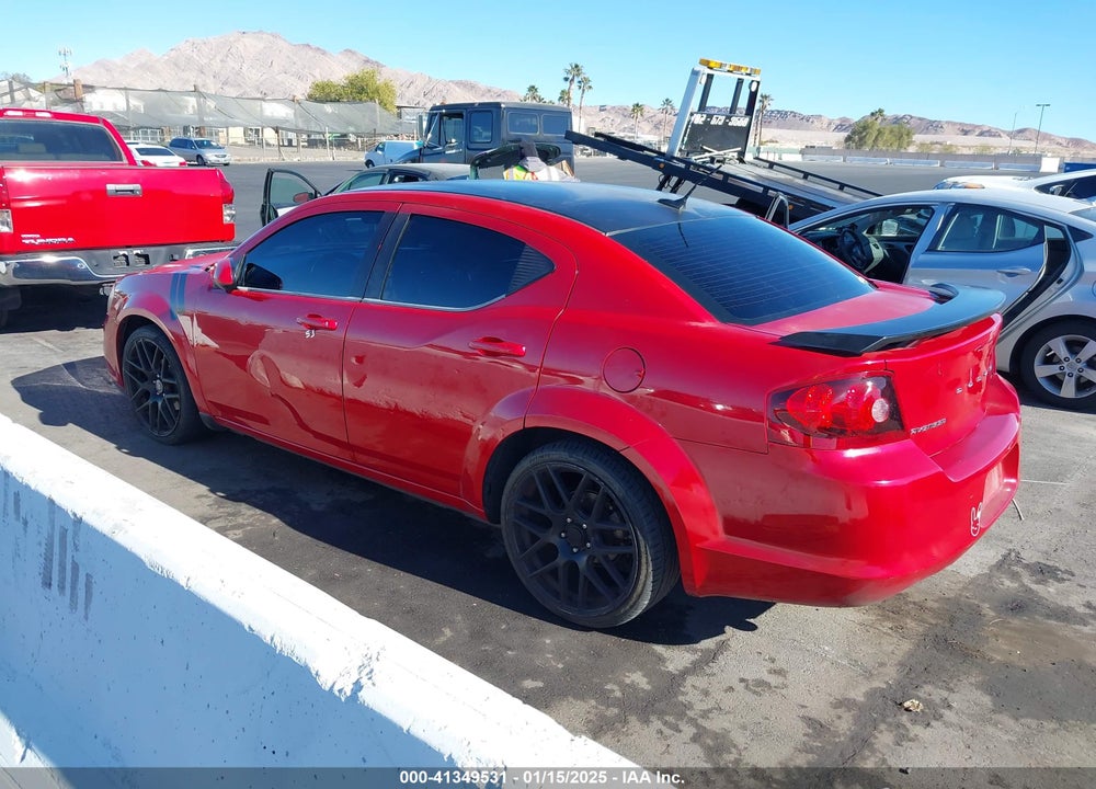 2013 DODGE AVENGER VIN: 1C3CDZCG9DN585401