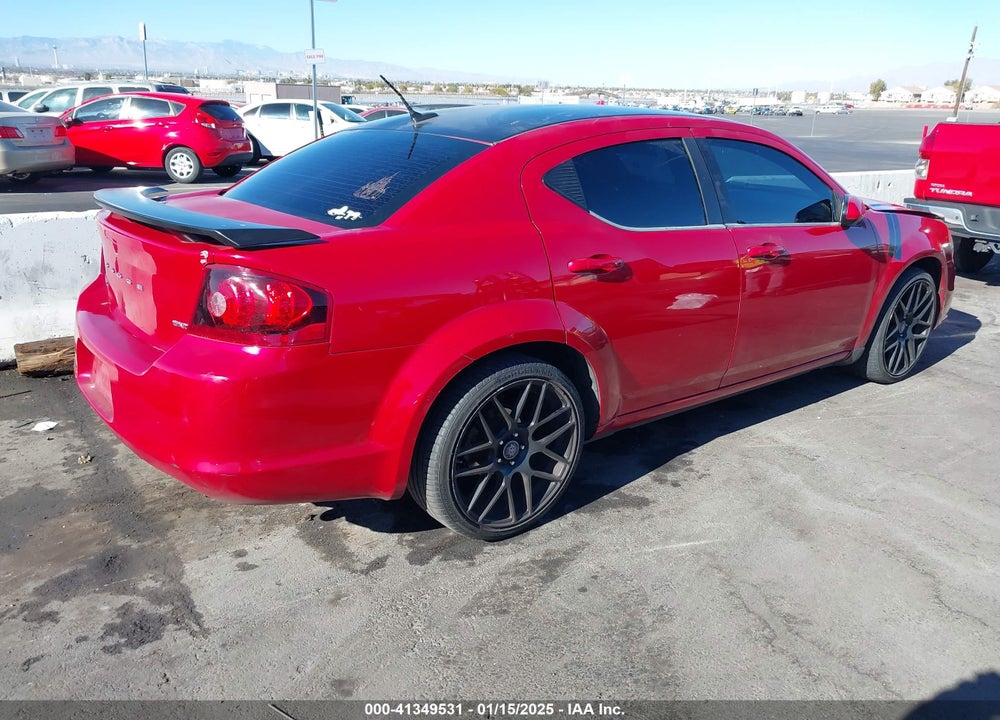 2013 DODGE AVENGER VIN: 1C3CDZCG9DN585401