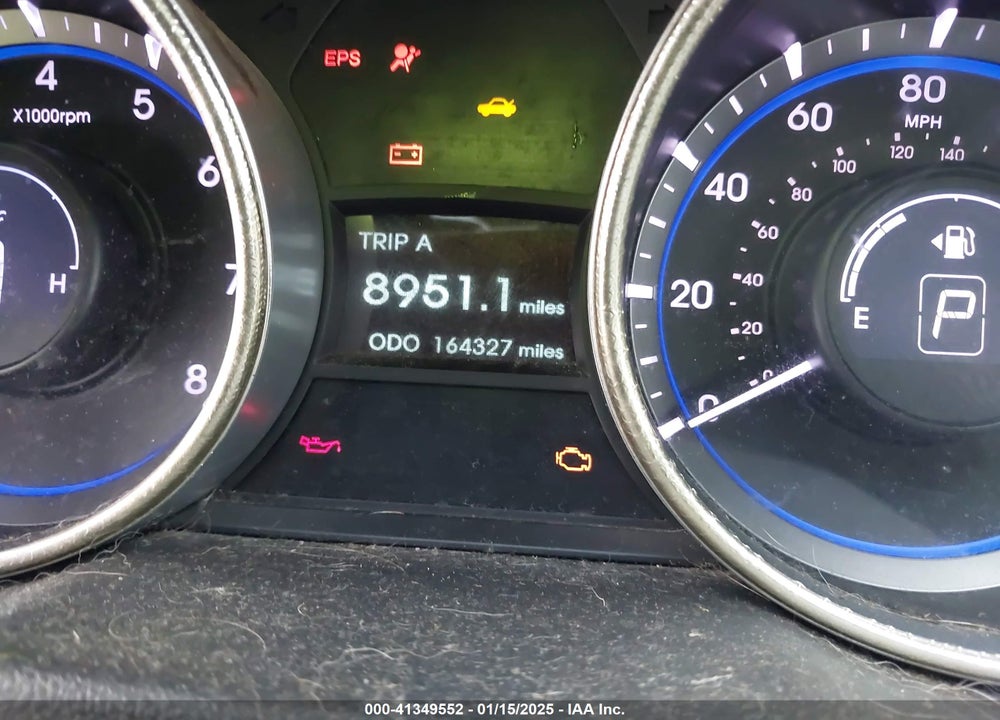 2012 HYUNDAI SONATA GLS VIN: 5NPEB4AC1CH406389