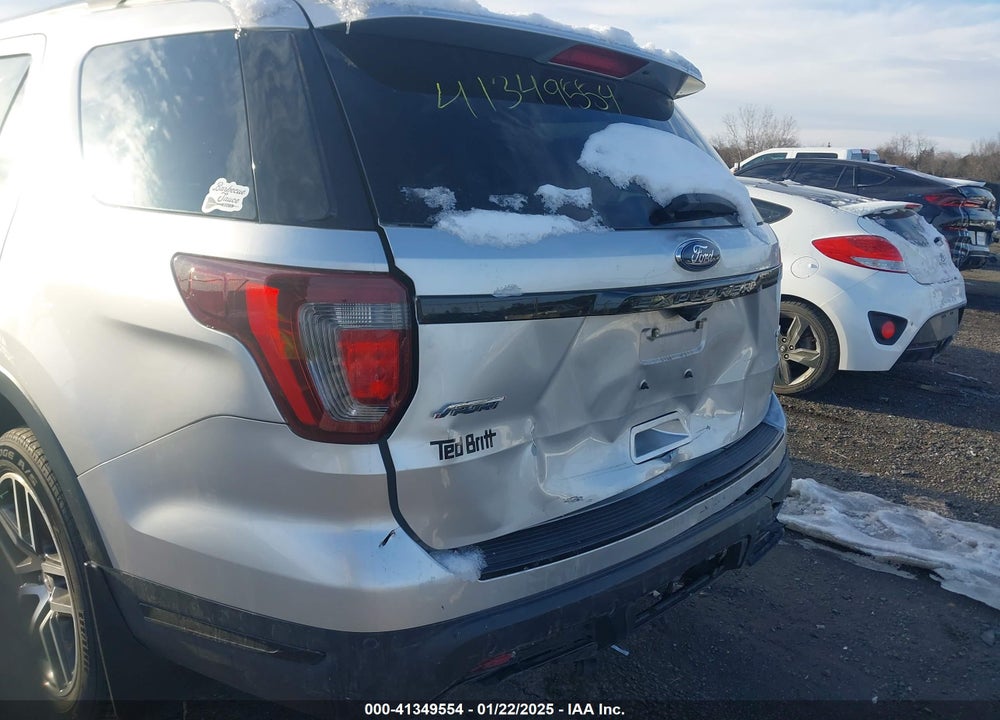 2018 FORD EXPLORER VIN: 1FM5K8GT4JGA75058
