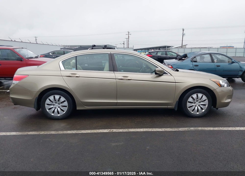 2009 HONDA ACCORD VIN: 1HGCP26399A007608