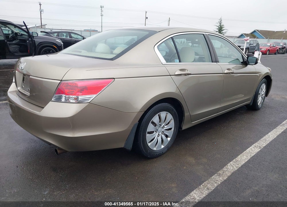 2009 HONDA ACCORD VIN: 1HGCP26399A007608