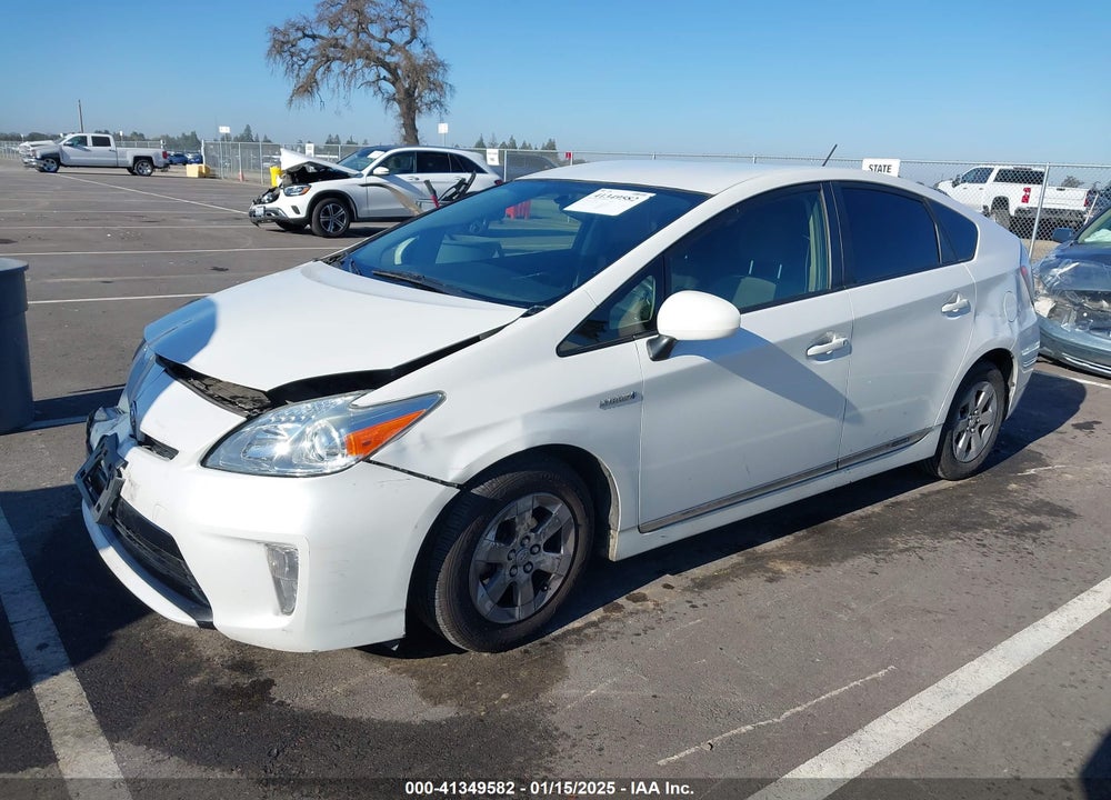 2012 TOYOTA PRIUS THREE VIN: JTDKN3DU9C5409503