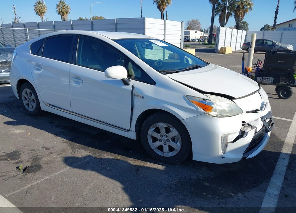 2012 TOYOTA PRIUS THREE VIN: JTDKN3DU9C5409503