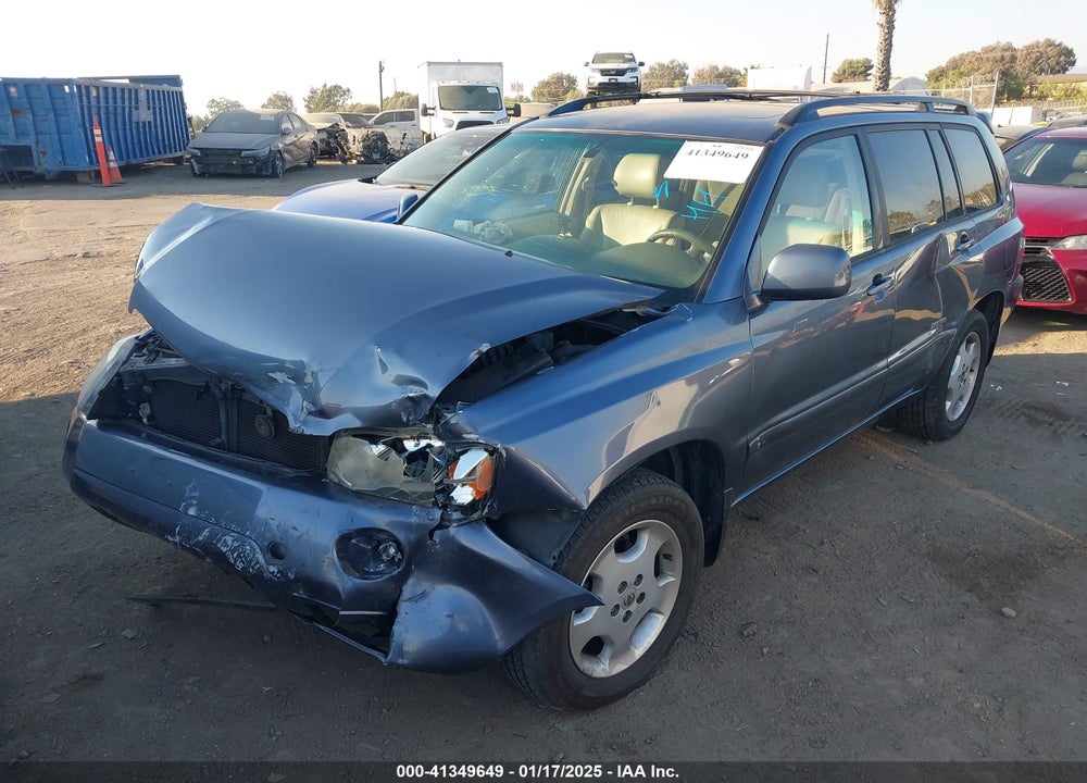 2007 TOYOTA HIGHLANDER LIMITED V6 VIN: JTEDP21A370128934