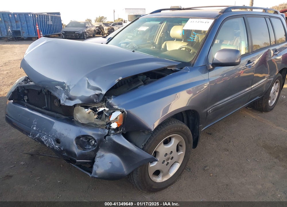 2007 TOYOTA HIGHLANDER LIMITED V6 VIN: JTEDP21A370128934