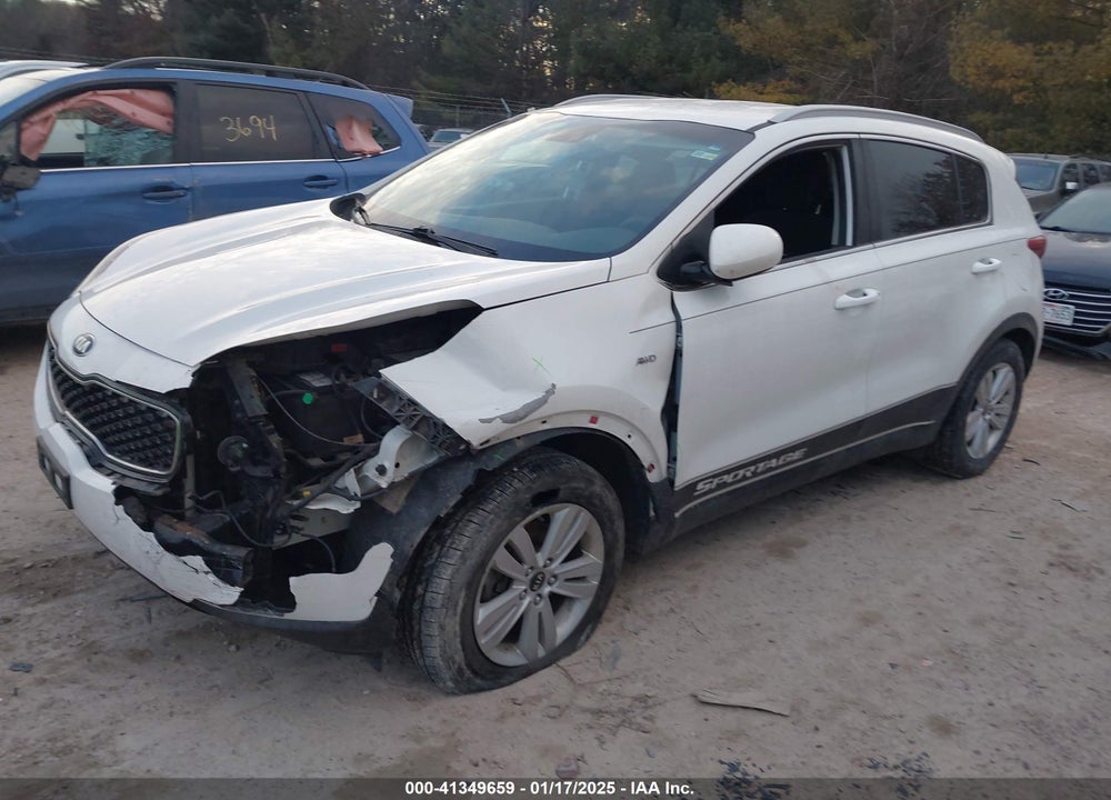 2017 KIA SPORTAGE LX VIN: KNDPMCAC8H7271355